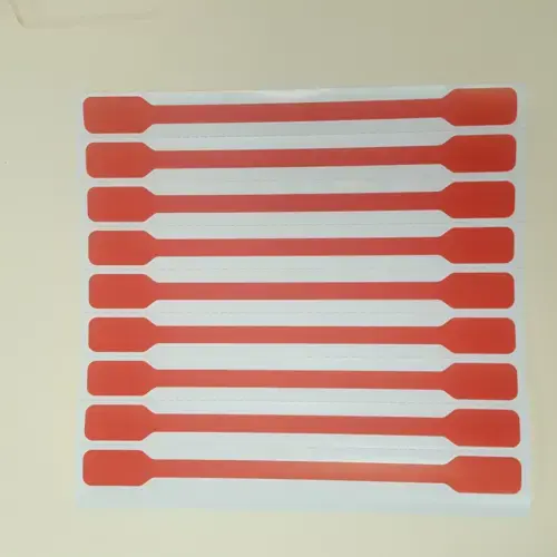 TAMPER EVIDENT LABEL 60/CASE